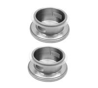 Hemobllo 2 piezas Cubiertas de Jarra de Agua Inoxidable con Pack de Tapas Prácticas para Filtrar y Jugos Aislante de Residuos para Casa y Oficina