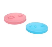 Hemobllo 2 Piezas Cubiertas de Silicona Resistentes para Latas de Comida de Mascotas Sellado Hermético de Rosa y Azul Preserva y Sabor Aptas para Uso Doméstico