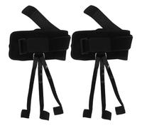 Hemobllo 2 Piezas Dispositivo De Tracción Del Dedo Del Pie Pie Para Caminar Tobillera Para Mayor Estabilidad Soporte De Tobillo Para El Dolor Soporte De Tobillo Unisex Negro Sbr