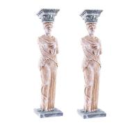 Hemobllo 2 Piezas Estatua de Diosa de Resina Realista para Acuario Decoración Compacta y Ligera para Peceras Accesorio Seguro Que No Afecta Calidad del Agua Ornamento Detallado para