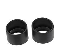 Hemobllo 2 piezas Gafas Ocular Ojal Tapa Para Cilindro Binocular Tazas Oculares Accesorios Para Cámaras Gemelas Tapa De Espejo De Goma Plana