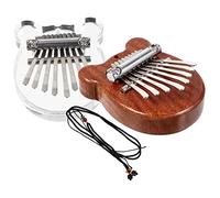 Hemobllo 2 piezas Kalimba Mini Pulgar Notas Piano Dedo Duradero para Principiantes Juguetes Musicales