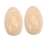 Hemobllo 2 Piezas Maracas de Madera para Juguete Musical Egg Shaker para Educación Temprana y Diversión Infantil