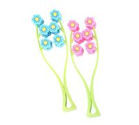 Hemobllo 2 piezas Masajeador Facial Manual Unidades Rodillos Duraderos para Elasticidad y Circulación Herramienta Práctica para Cuidado Facial y Reafirmación Piel