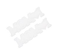 Hemobllo 2 piezas Moldes de Segura para Colgantes de Madre y Prácticos para Decoraciones DIY Desmoldeo y Limpieza