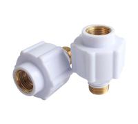 Hemobllo 2 Piezas Partición De Pared Anti-Electricidad De Calentador Eléctrico Válvulas De Calentador De Agua Accesorios De Calentadores De Agua