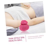 Hemobllo 2 piezas Pelota de Masaje Herbal Moxa Bolsa Térmica para Compresas Calientes Masaje Relajante para Cuerpo y Pies para Spa y Automasaje Casa o Exteriores