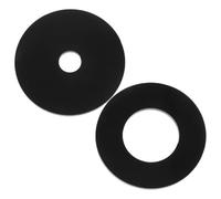 Hemobllo 2 piezas Placas Base para Mesa Fresadora de Madera Accesorio Resistente al Agua Diseño Doble para Protección y Durabilidad Trabajos de Carpintería