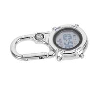 Hemobllo 2 Piezas Reloj Digital Multifuncional con Mosquetón para y Actividades Resistente y de Leer para Senderismo y Turismo