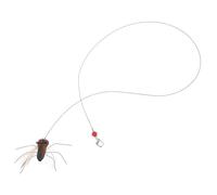Hemobllo 2 Piezas Repuestos de Insectos de Plástico para Juguetes de Gato, Cabeza de Cuerda Larga para Actividades Interiores, Mejora la Agilidad y Reduce la Soledad del Gato