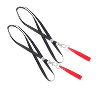 Hemobllo 2 Piezas Silbato de Alta con Cuerda Control de Ladridos y Entrenamiento Eficaz para Mascotas