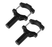 Hemobllo 2 piezas Soporte de Faros de Motocicleta Abrazadera para Montaje Horquilla Delantera Resistente y Vibraciones Compatible con Modificaciones de Motocicletas