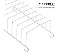 Hemobllo 2 Piezas Soporte para Pan de Inoxidable Freidora de Aire Resistente Altas Temperaturas de Accesorio de Cocina para Tostar y Hornear Seguro y Estable