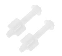 Hemobllo 2 piezas Tornillos de de Inodoro Accesorios de Reparación para Fijación de Asiento Wc Tornillos de Pom Duraderos y Elegantes Instalación Rápida y Adecuados para Baños y
