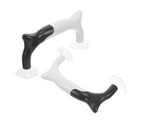 Hemobllo 2 Piezas Unidades Soporte para Regla con Ventosa Fuerte Mango Ergonómico Portátil para Patchwork y Costura Sujeción Precisa sin Alfileres Herramienta para Manualidades Diy