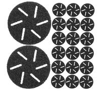 Hemobllo 20 Piezas Cabezas de Lijado para Removedor Eléctrico de Callos Recambios para Pies Profesional Exfoliantes Suaves para Sensible Accesorios Negros para Cuidado de Pies