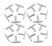 Hemobllo 20 Piezas Llaves de Bobinado para Caja de Música Repuesto Metálico Forma Accesorios Duraderos para Mecanismos Musicales Fácil de Usar y Compatible con Varias Cajas Musicales