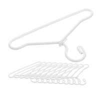 Hemobllo 20 Piezas Perchas Delicadas para Vestir Muñecas Accesorios Resistentes para Casita de Muñecas