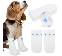 Hemobllo 20 Piezas Protectores de Botas para Perros Zapatos Desechables para Patas de Perro para Exteriores Talla S