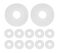 Hemobllo 200 Fundas de Silicona Transparentes para Auriculares Tamaño Mediano Almohadillas de Repuesto Suaves E Hipoalergénicas Aislamiento de Ruido Mejorado para Oficina Deporte y Uso