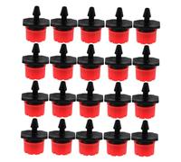 Hemobllo 200 piezas Goteros Ajustables para Riego por Goteo Rociadores de para Sistemas de Jardinería Compatible con Múltiples Equipos de Irrigación