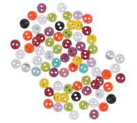 Hemobllo 200 Piezas Mini Metal Buttons Two Hole Fasteners Sewing Supplies For Doll Clothes Quilting And Craft DIY