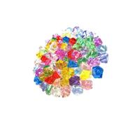 Hemobllo 200 Piezas Piedras Acrílicas Decorativas Piedra Artesanal de Resina Sintética, Forma Irregular Tipo Trozo de Hielo, Transparentes, para Pecera, Decoración DIY y Centros de Mesa