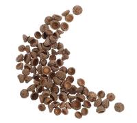 Hemobllo 200 Tapas de Bellota Naturales para Manualidades Navideñas y Decoración Rústica, Material Real, Portátil, Adecuado para Acción de Gracias y Otoño