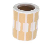 Hemobllo 2000 piezas Etiquetas Adhesivas para Joyería Papel Ecológico Diseño para Escribir Precios y Códigos Autoadhesivas Resistentes para Exhibición de Collares y Pendientes para Tiendas