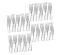 Hemobllo 20Piezas Botellas de Almacenamiento de Perfume Botellas de Viaje para Aceite Esencial y Portátiles y Prácticas para Mujeres para Camping