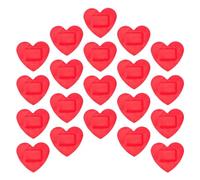 Hemobllo 20piezas Vendajes Para Heridas Forma De Corazón Parches Adhesivos Transpirables Cómodos Para Adultos y Ancianos