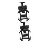 Hemobllo 2juegos Adaptador De Montaje Hot Shoe para Cámara Soporte De Tres Cabezas para Accesorios De Fotografía Compatible Micrófonos y Luces De Relleno para Grabación De Audio y Video