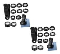 Hemobllo 2juegos Kit De Lentes para Teléfono Móvil Lente Gran Angular Filtros Cpl y Accesorios para Fotografía De Paisajes y Retratos