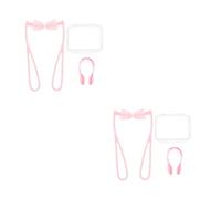 Hemobllo 2juegos Kit De Pinza Nasal y Para De Natación Para Mujeres Protección Acuática Confortable y Segura Para Adultos Suave y Fácil De Limpiar