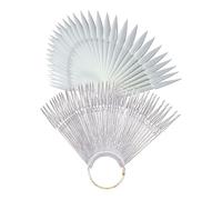 Hemobllo 2juegos Muestrario De Uñas Kit Manicura Profesional Tarjetas De Colores Para Practicar Manicura