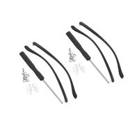 Hemobllo 2pares Accesorios para Patillas de Gafas Kit Patillas de Repuesto con Tornillos Almohadillas Nasales para Reparación de Gafas de Sol Casa