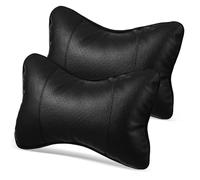 Hemobllo 2piezas Almohada Cervical Para Auto De Cojín De Descanso Para Coche Forma De Hueso Suave y Transpirable Para Viajes Vehículo