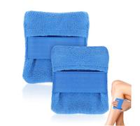 Hemobllo 2piezas Bolsa para Quitar Arena Cremallera Quitaarena para Playa Limpiador de Guantes para Uso Vacaciones Material Resistente Adecuado para Manos
