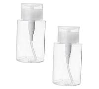 Hemobllo 2piezas Botella Para Líquidos De Botella Hermética De Petg Para Loción De Almacenamiento Para Viajes Para Quitesmalte y Cosméticos Líquidos Frascos Cosméticos Reutilizables Para Vi