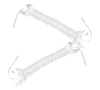 Hemobllo 2piezas Diadema de Lolita en Color Lazo de Encaje Tocado Cabello de Sirvienta para Disfraces de Princesa Fiestas de Té Halloween Cosplay para Mujer Niña