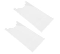 Hemobllo 2piezas Juntas De Pared Protectoras para Muebles Protectores De Enchufes Transparentes Almohadillas Anticolisión para Pared Uso Cocina y Salón Protegen Esquinas y Patas De Mesa