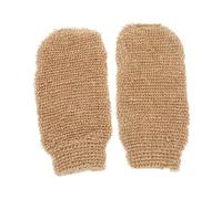 Hemobllo 2piezas Manos Para Baño De Yute Guantes Exfoliantes Duraderos Guantes De Limpieza Corporal Para Ducha