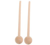 Hemobllo 2piezas Mazas De Madera Para Xilófono Punta Redonda Seguras Para Niño Niña Accesorios De Percusión Para Educación Musical Infantil Instrumentos Educativos