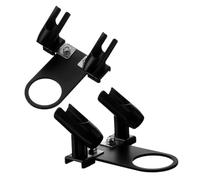 Hemobllo 2piezas Porta Aerógrafo Doble Para Bolígrafo Pulverizador Organizador De Escritorio Para Suministros De Pintura Soporte De Mesa Para Pinceles Taller De