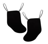 Hemobllo 2piezas Reposapiés Para Violín y Almohadilla De Apoyo Hombro Cojín De Fieltro Negro Accesorio De Reemplazo Para Mentonera De Violín Para Practicar y Tocar