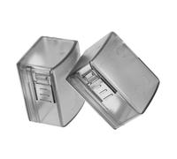 Hemobllo 2piezas Seguro Puertas Protectores Cerraduras Seguridad Bloqueo Puertas Portátiles