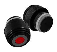 Hemobllo 2piezas Unidades Tapa de Repuesto para Botella Aislada Cierre Hermético Resistente Fugas Compatible con Tazas Haers Tapa Negra para Termo Portátil