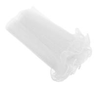 Hemobllo 3.65m Hilo Pearl Wave Gasa Ondulada Arrugada Para Embalaje De Flores Metros Material Para Envolver De Flores Para Bodas y Fiestas