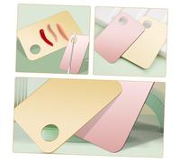 Hemobllo 3 juegos Paletas Maquillaje con Espátulas Pigmentos Duraderas Fáciles Limpiar para Mujer y Profesionales