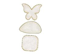 Hemobllo 3 piezas Anillos para Mezcla de Esmalte de Uñas Paletas Ajustables para Arte de Uñas Profesional y Doméstico Herramientas para Decoración